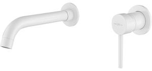 Mexen Alma rubinetto lavabo da incasso, bianco - 75015-20