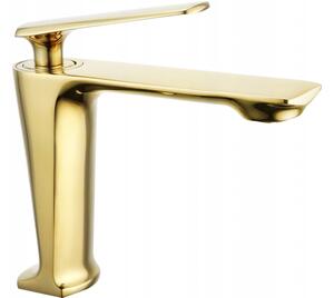 Mexen Ares rubinetto per lavabo, dorato - 744100-50