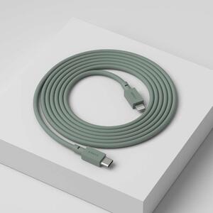 Avolt Stikdåser - Cable 1 USB-C to Lightning 2m Oak Green Avolt