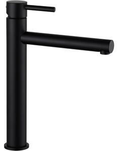 Mexen Elba rubinetto lavabo alto, nero - 74110-70
