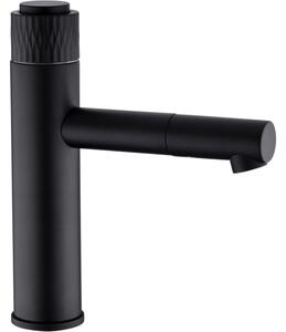 Mexen Diamond rubinetteria lavabo, nero - 71500-70