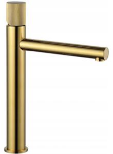 Mexen Elba One miscelatore lavabo alto, dorato - 74111-50