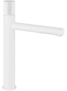 Mexen Elba One rubinetto lavabo alto, bianco - 74111-20