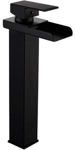 Mexen Hydra rubinetto lavabo alto, nero - 744910-70
