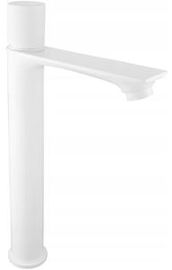 Mexen Royo One rubinetto lavabo alto, bianco - 72211-20