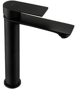 Mexen Royo rubinetto per lavabo alto, nero - 72210-70