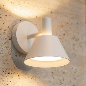 Applique da esterni a LED Tabena Lucande, Bianco / Opale, Alluminio, Moderno, Applique LED da esterni