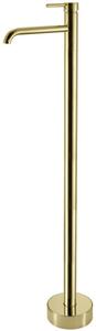 Mexen Rumba rubinetto lavabo a colonna, dorato - 73534-50