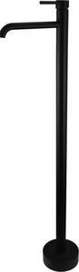 Mexen Rumba rubinetto lavabo a pavimento, nero - 73534-70