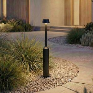 Lampioncino da giardino Tareko Lucande, Nero, Alluminio, Moderno, Lampada LED da esterni