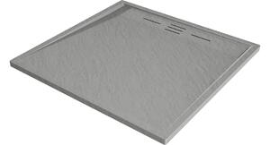 Mexen Amon piatto doccia quadrato SMC 90 x 90 cm, grigio - 4F619090