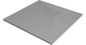 Mexen Hugo piatto doccia quadrato SMC 80 x 80 cm, grigio - 42618080
