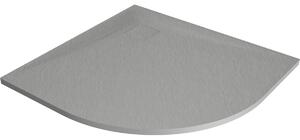 Mexen Bert piatto doccia semicircolare SMC 80 x 80 cm, grigio - 4KR618080