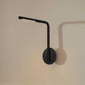 UMAGE Applique da parete a LED Omni Pivot, dimmerabile, Nero, Camera da letto, Alluminio, Design, Applique a LED