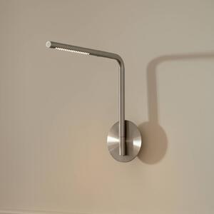 UMAGE Applique da parete a LED Omni Pivot, dimmerabile, Cromo / Argento, Camera da letto, Alluminio, Design, Applique a LED