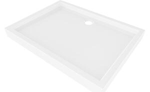 Mexen Flow+ piatto doccia rettangolare 90 x 80 cm, bianco lucido - 46R108090H