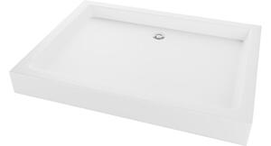 Mexen Rio piatto doccia rettangolare 100 x 80 cm, bianco - 45108010