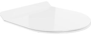 Mexen copriwater a caduta lenta slim, duroplast, bianco lucido - 39010100