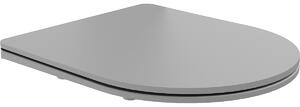 Mexen sedile copriwater slim a chiusura rallentata, duroplast, grigio chiaro opaco - 39740061