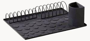Set scolapiatti in silicone Diish Black 4 pz