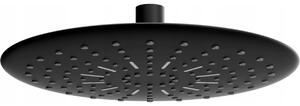 Mexen D-67 soffione doccia 22 cm, nero - 79767-70