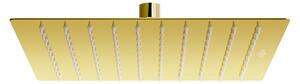 Mexen Slim soffione doccia 25 x 25 cm, oro - 79125-50