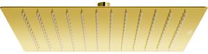 Mexen Slim soffione doccia 30 x 30 cm, oro - 79130-50