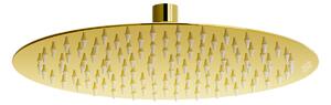 Mexen Slim soffione doccia 25 cm, oro - 79225-50