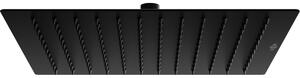 Mexen Slim soffione doccia 30 x 30 cm, nero - 79130-70