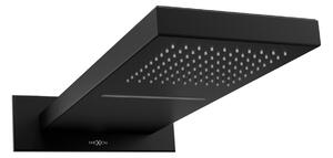 Mexen Waterfall soffione doccia 50 x 22 cm, nero- 79195-70