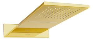 Mexen Waterfall soffione slim 50 x 22 cm, oro - 79190-50