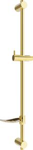 Mexen DF asta doccia con portasapone 80 cm, oro - 79382-50
