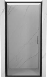 Mexen Exo porta doccia a battente 100 cm, trasparente, nero - 817-100-000-70-00