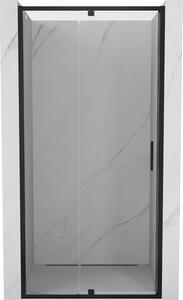 Mexen Exo porta doccia a battente 120 cm, trasparente, nero - 819-120-000-70-00