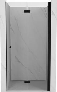 Mexen Mist-F porta doccia pieghevole destra 65 cm, trasparente, nero - 8A6-065-000-70-00-P