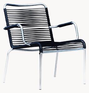 Set di 2 poltroncine da giardino fatte a mano Mya Spaghetti, impilabili