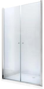 Mexen Texas porta doccia a battente 100 cm, trasparente, cromo - 880-100-000-01-00