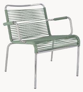 Set di 2 poltroncine da giardino fatte a mano Mya Spaghetti, impilabili