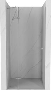 Mexen Roma porta doccia a battente 115 cm, trasparente, cromo - 854-115-000-01-00