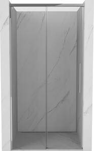Mexen Rox porta doccia scorrevole 115 cm, trasparente, cromo - 8C2-115-000-01-00