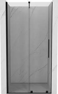 Mexen Velar porte doccia scorrevoli 120 cm, trasparente, nero - 871-120-000-01-70