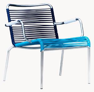 Set di 2 poltroncine da giardino fatte a mano Mya Spaghetti, impilabili