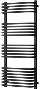 Mexen Apollo radiatore da bagno 1210 x 550 mm, 641 W, nero - W117-1210-550-00-70