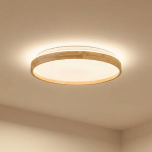 Plafoniera smart Mirren Lindby, dimmerabile, Soggiorno / Sala da pranzo, Plastica, Moderno