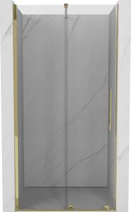 Mexen Velar porta doccia scorrevole 100 cm, trasparente, dorato - 871-100-000-01-50