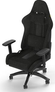 Sedia da gioco CORSAIR TC100 RELAXED - Tessuto (nero)