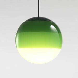 MARSET Lampada a sospensione Dipping Light, dimmerabile, Verde, Soggiorno / Sala da pranzo, Vetro, Design, Lampada a sospensione
