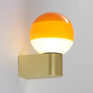 MARSET Applique da parete di design Dipping Light A1, dimmerabile, Ottone / Oro, Soggiorno / Sala da pranzo, Metallo, Design, Applique