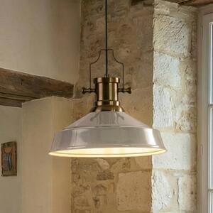Lampada a sospensione Augusta ROYALTECH, dimmerabile, Alluminio / Grigio / Zincato, Soggiorno / Sala da pranzo, Metallo, Vintage, Lampada a sospensione