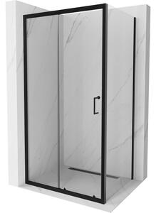 Mexen Apia cabina doccia scorrevole 90 x 70 cm, trasparente, nero - 840-090-070-70-00